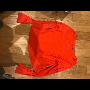 Cos bright orange top